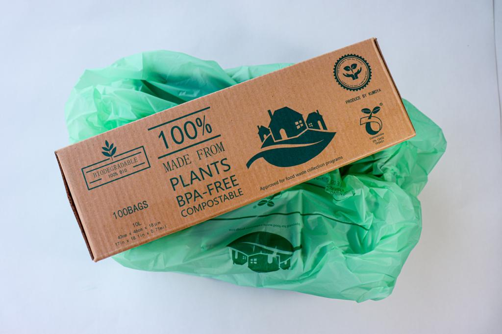 All-Green 10L Basura compostables para Cocina, 10 litros, 100 Bolsas,  Verde, 10 L, 4 : : Salud y cuidado personal